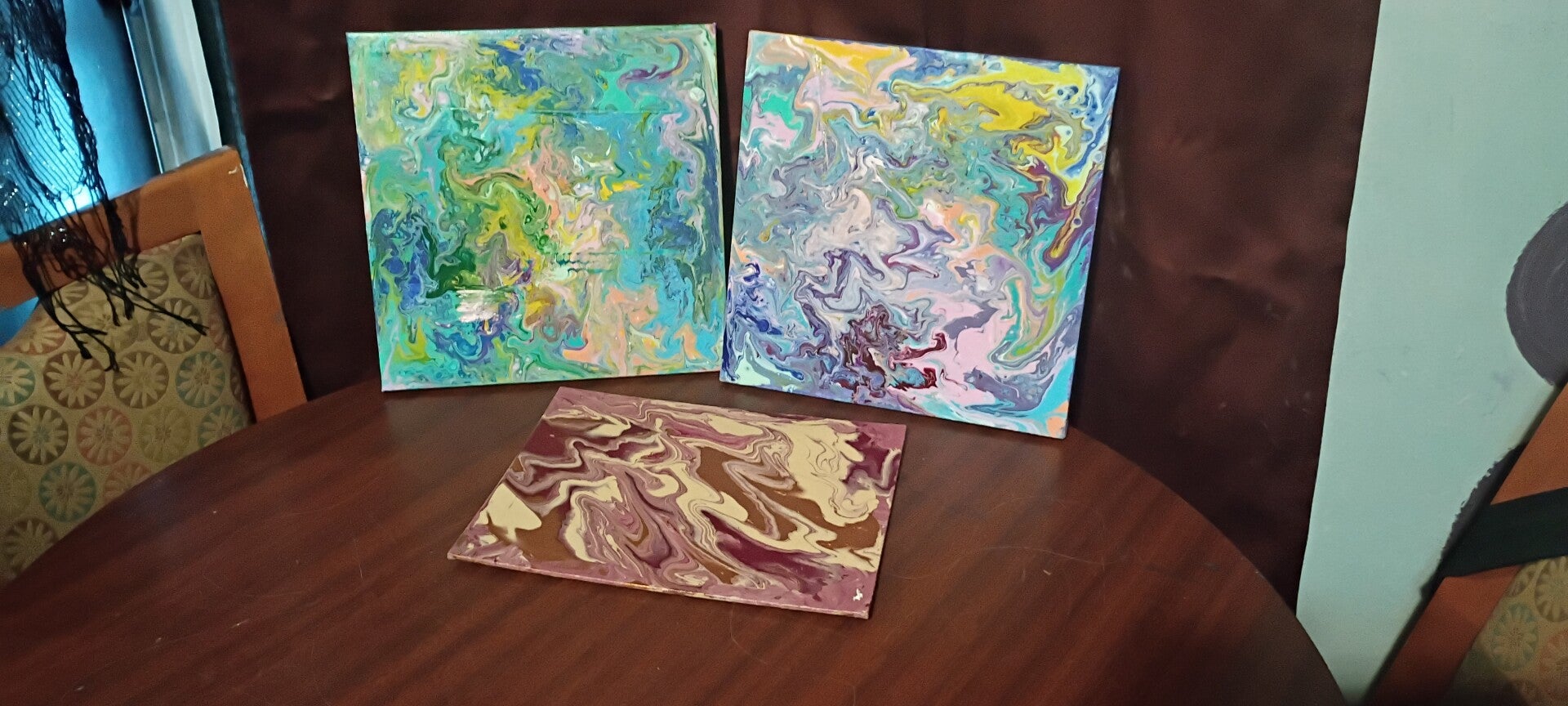 different paintings