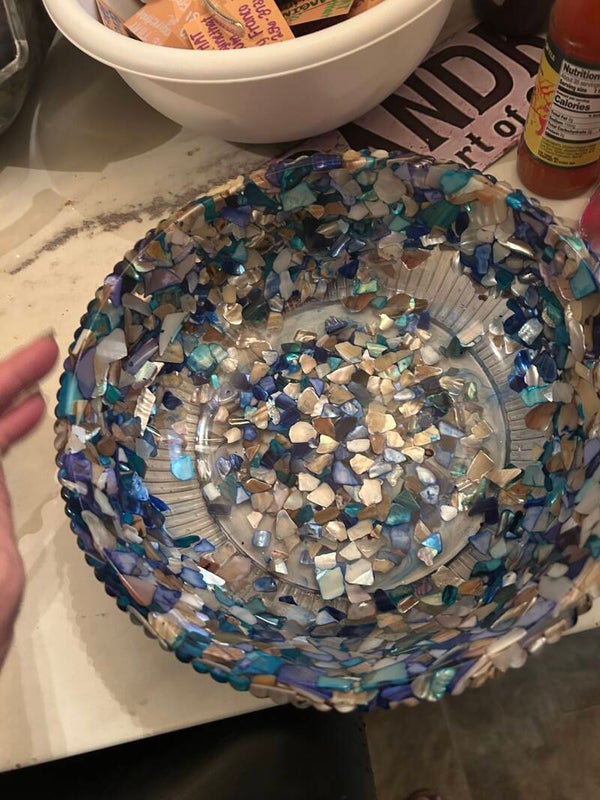large epoxy bowl