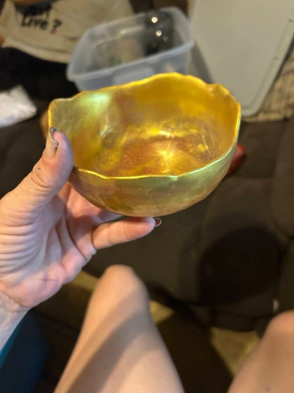 medium  rose gold bowl