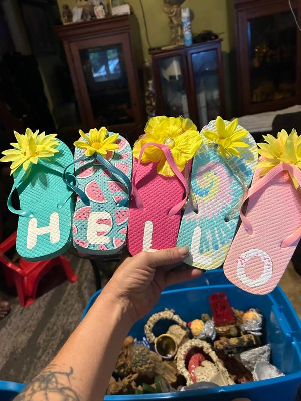 flip flop decor