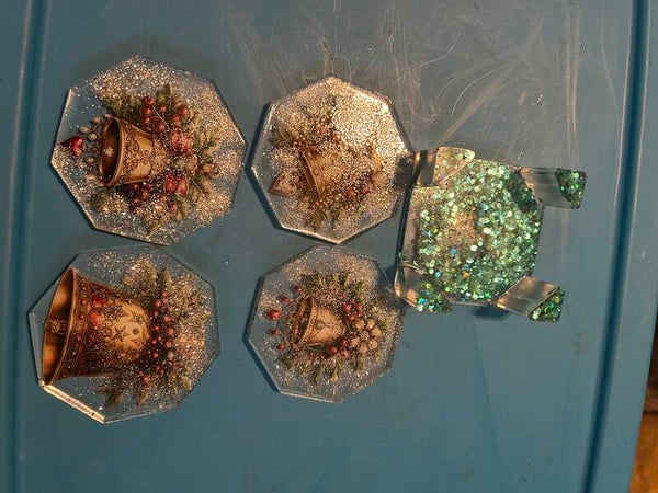 Christmas coasters