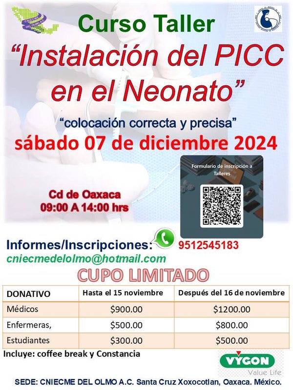 TALLER CUIDADO Y MATENIMIENTO DEL PICC EN NEONATOS