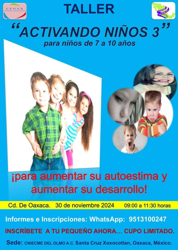 TALLER: ACTIVANDO NIÑOS 3
