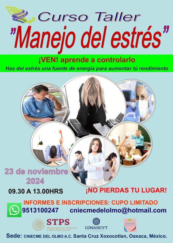 TALLER; LIBERATE DEL ESTRES