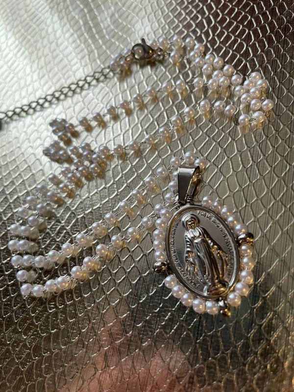 Maria necklace silver