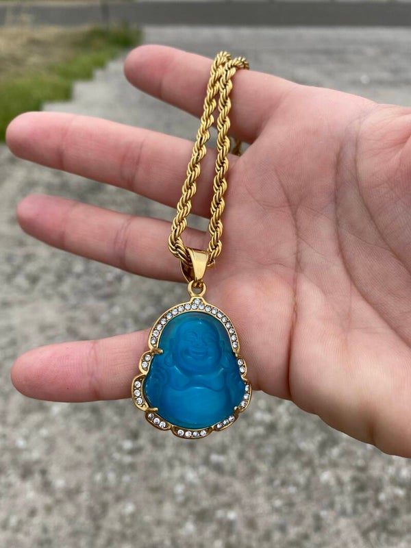 Buddha blue
