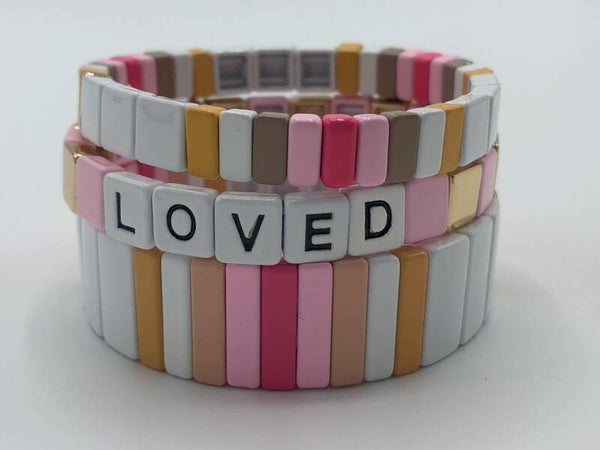 To love and be Loved bracelets