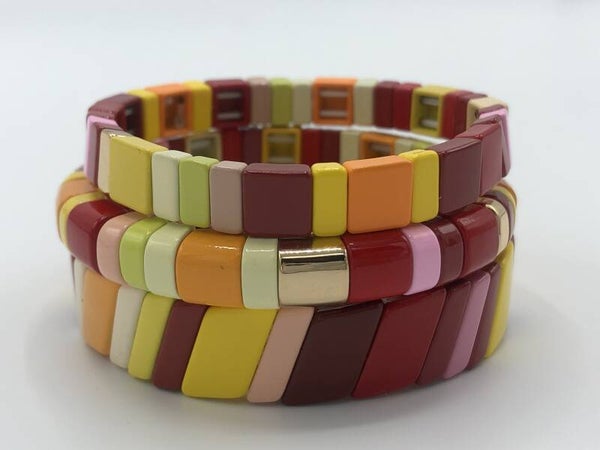 Brigitte Bordeaux bracelets