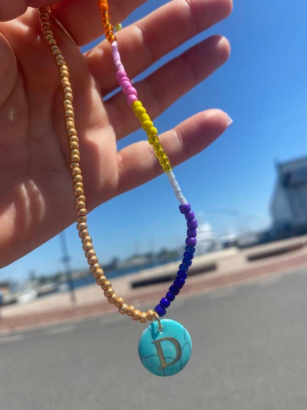 Initiaal ketting 1/2