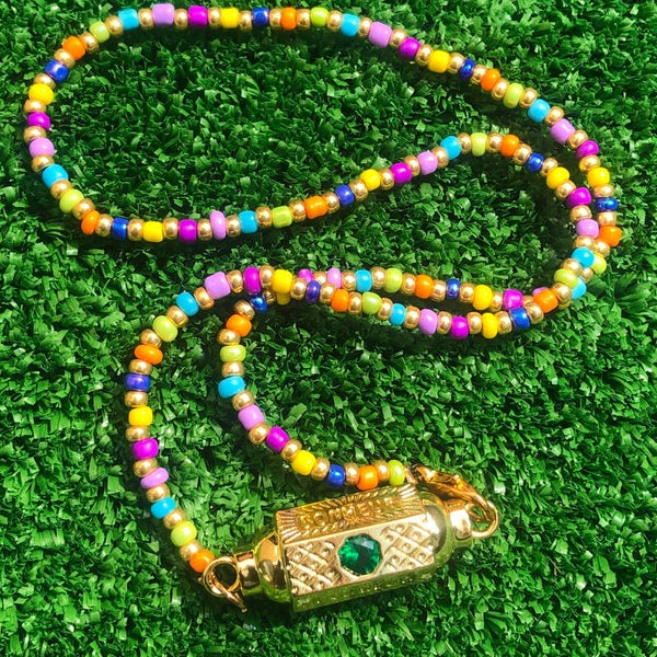 Charmbox necklace smaragd