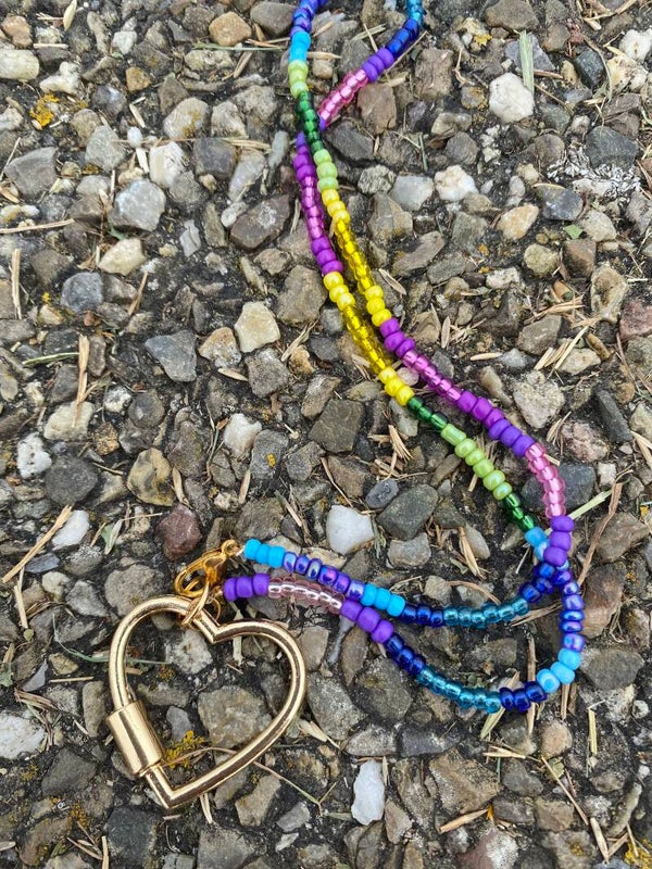 Heart necklace gold