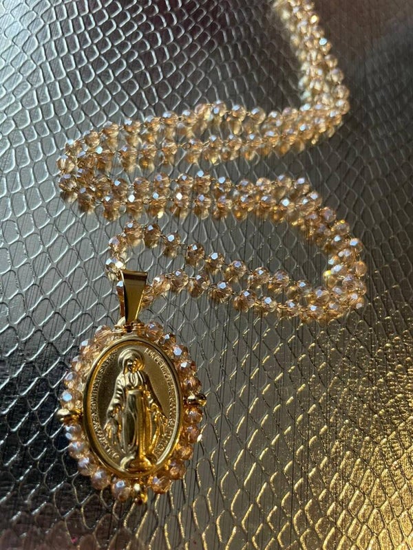 Maria necklace gold