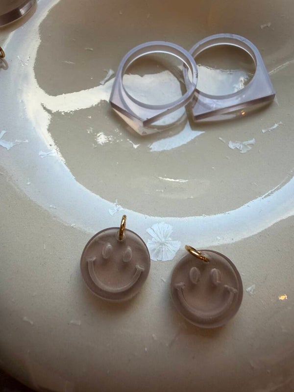 Acryl hanger smiley