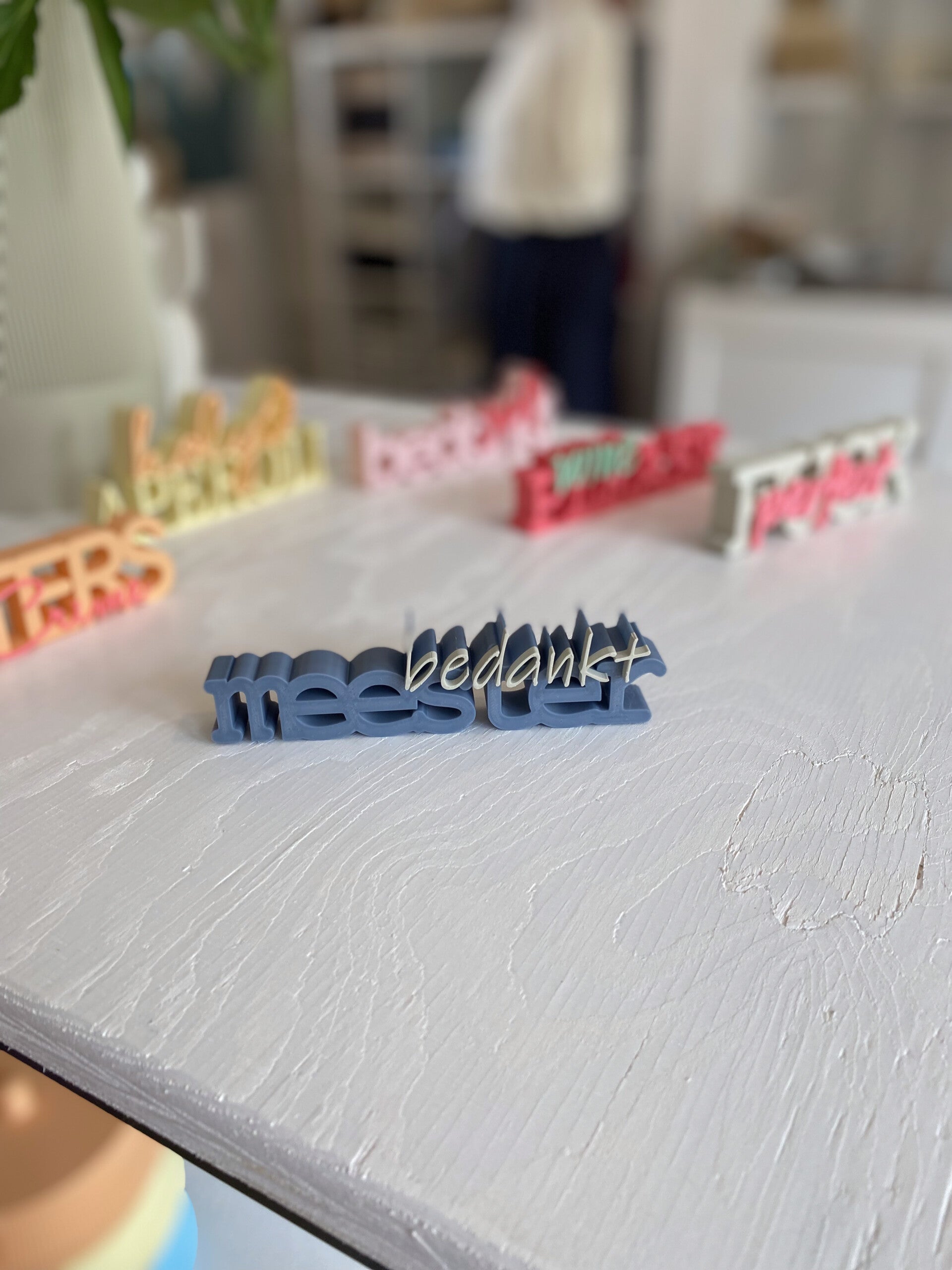 Wordpop Bedankt Meester
