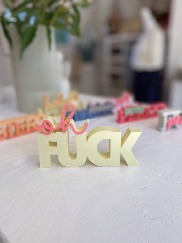 Wordpop Oh Fuck