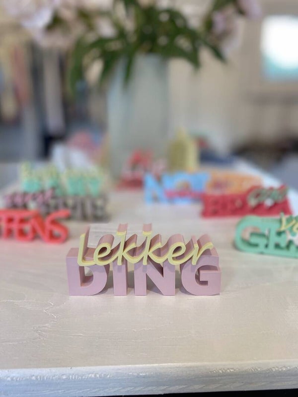 Wordpop Lekker Ding