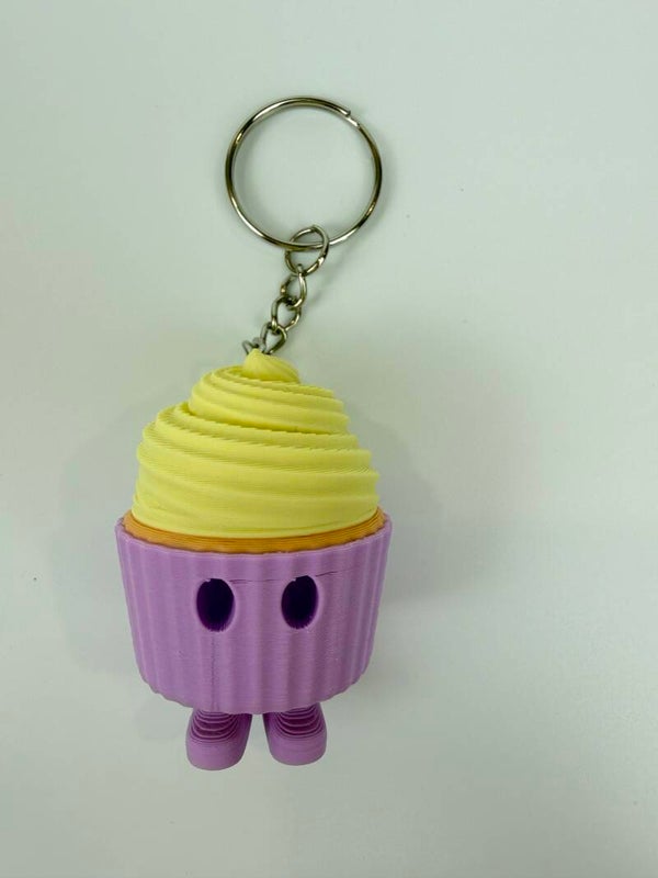 Sleutelhanger Cupcake