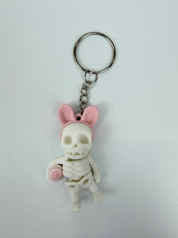 Sleutelhanger Easter skeleton