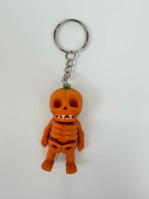 Sleutelhanger Pumpkin Skeleton