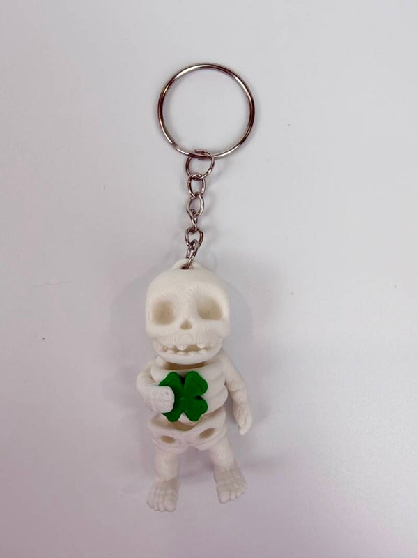 Sleutelhanger Clover skeleton
