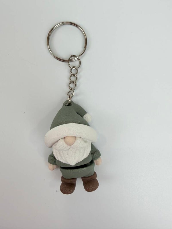 Sleutelhanger Gnome groen