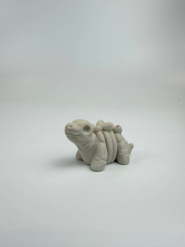 Mini Stegosaurus wit