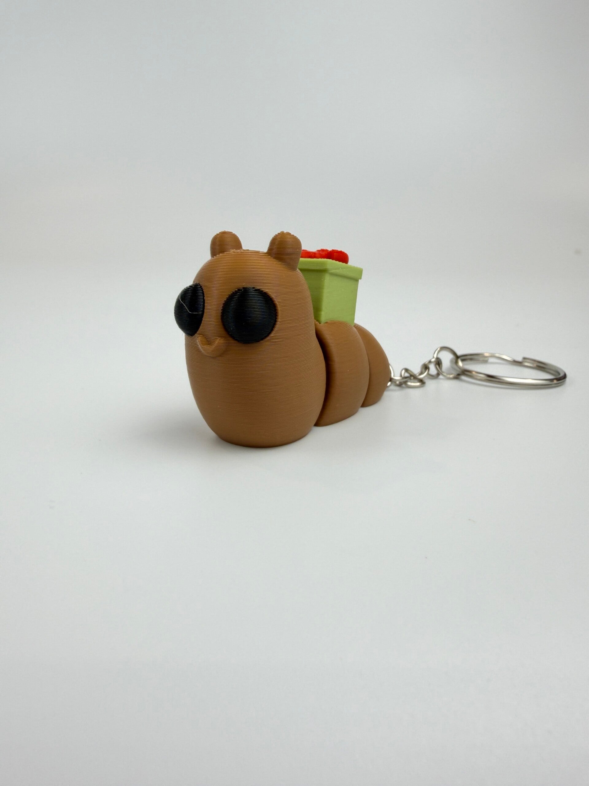 Sleutelhanger snail present