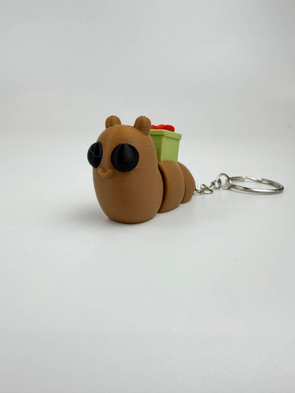Sleutelhanger snail present