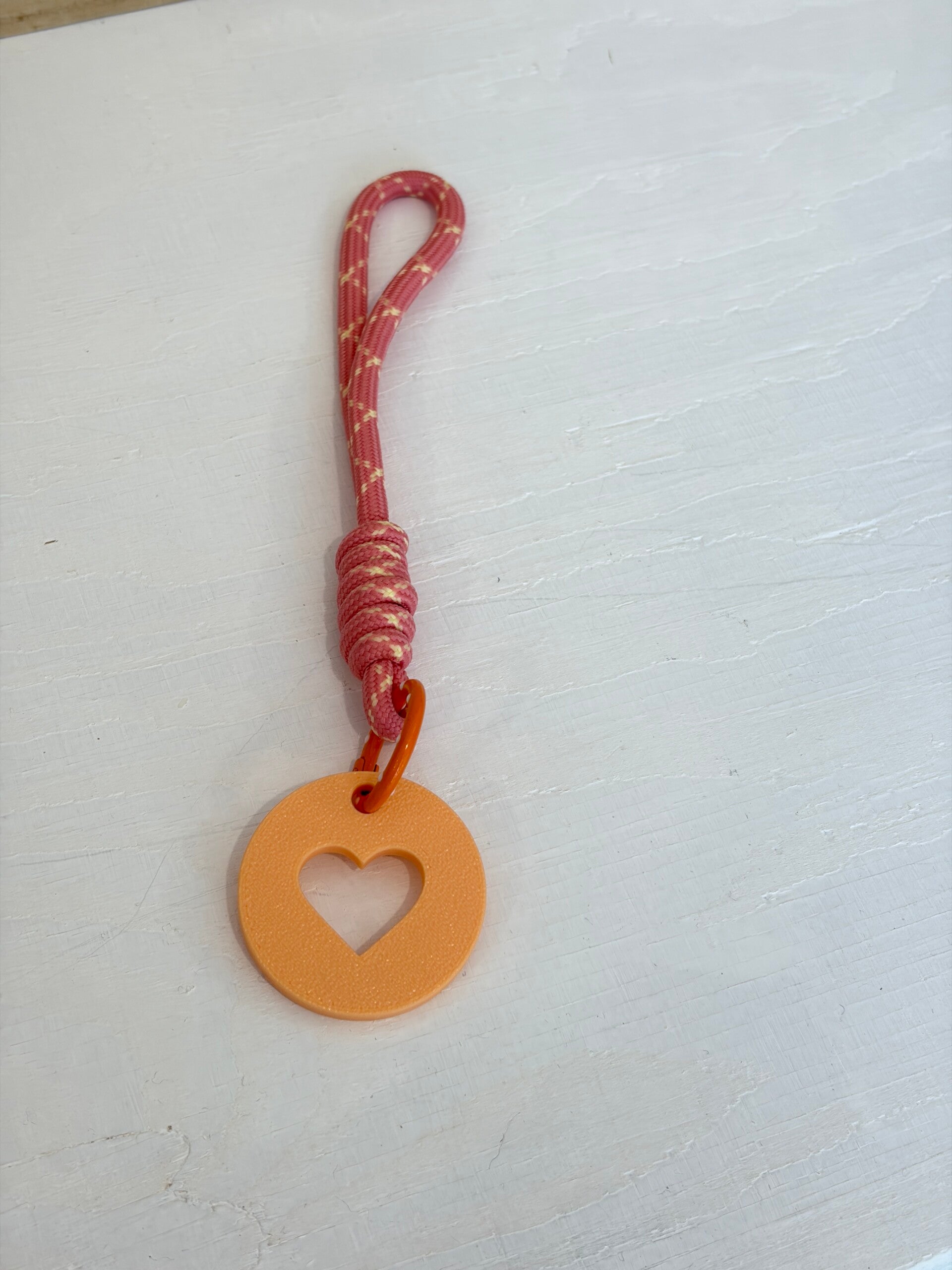 Sleutelhanger Hartje rond