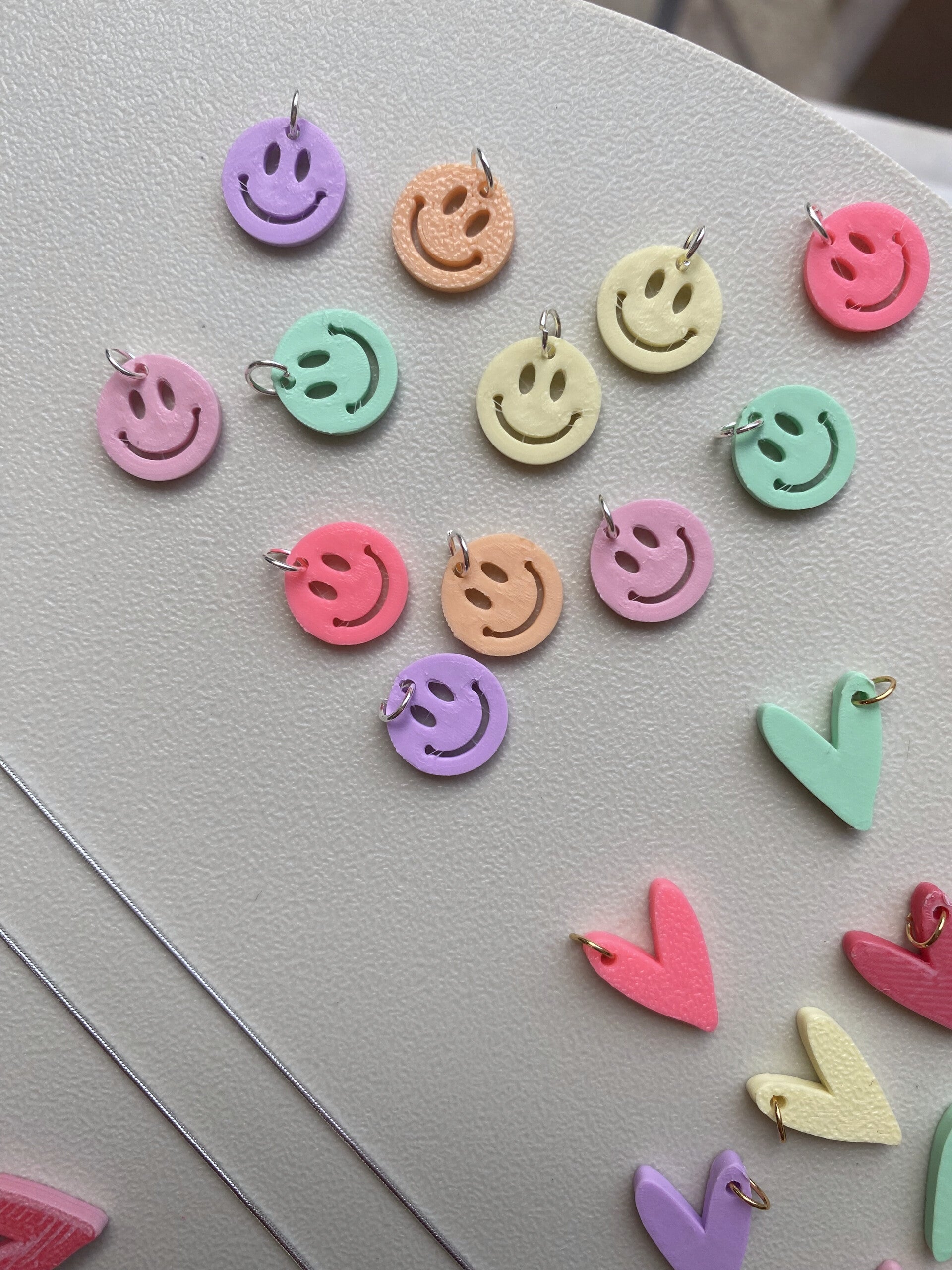 Smiley ketting hanger