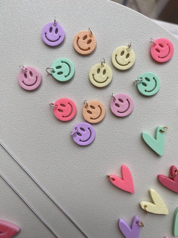 Smiley ketting hanger