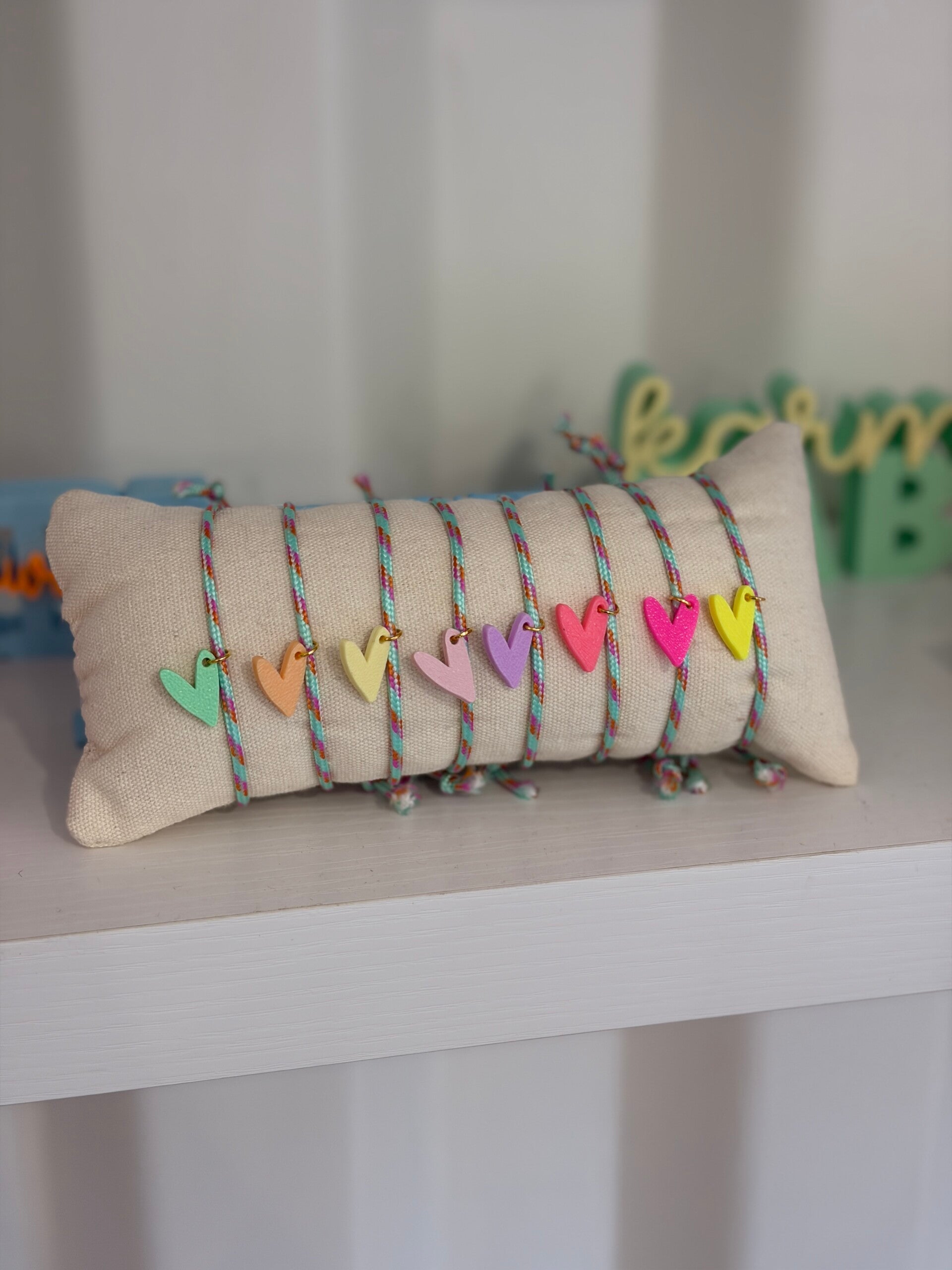 Maritiem armbandje met hartje