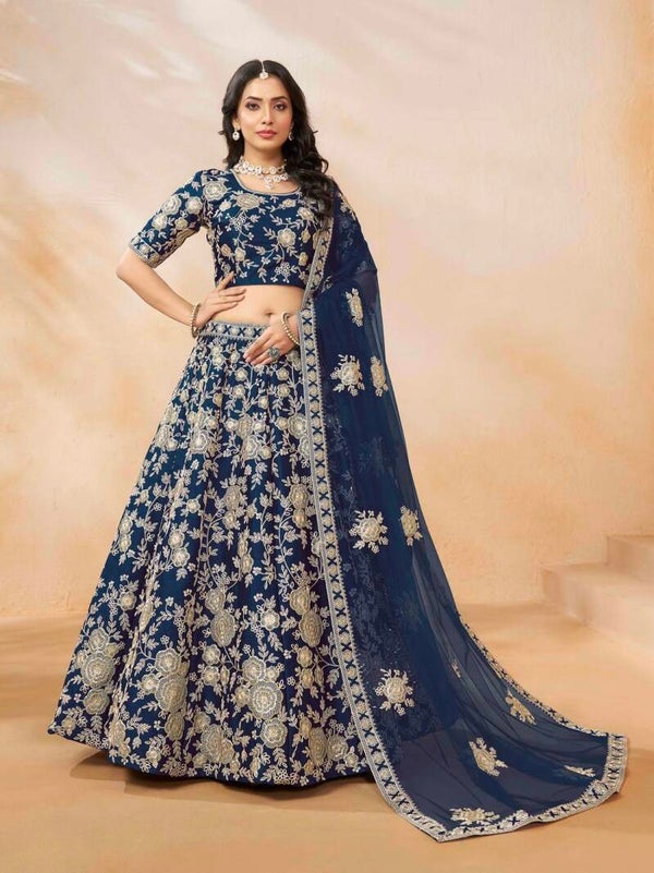 Silk lehenga choli