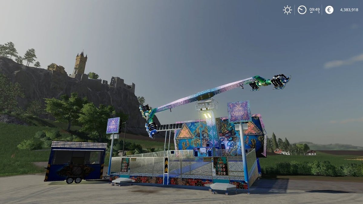 Fs22 Funfiar Rides Fs 22 Funfair/Forain/Kermis Mods | Kermis en pretparken