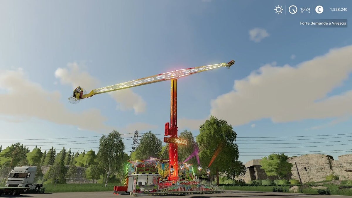 Fs22 Funfiar Rides Fs 22 Funfair/Forain/Kermis Mods | Kermis en pretparken