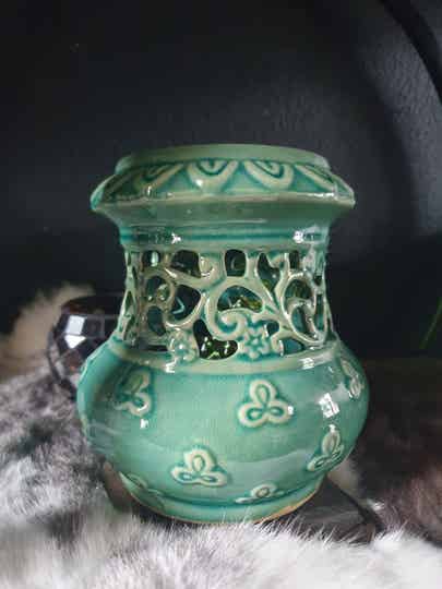 Turkoois Olie Brander XL