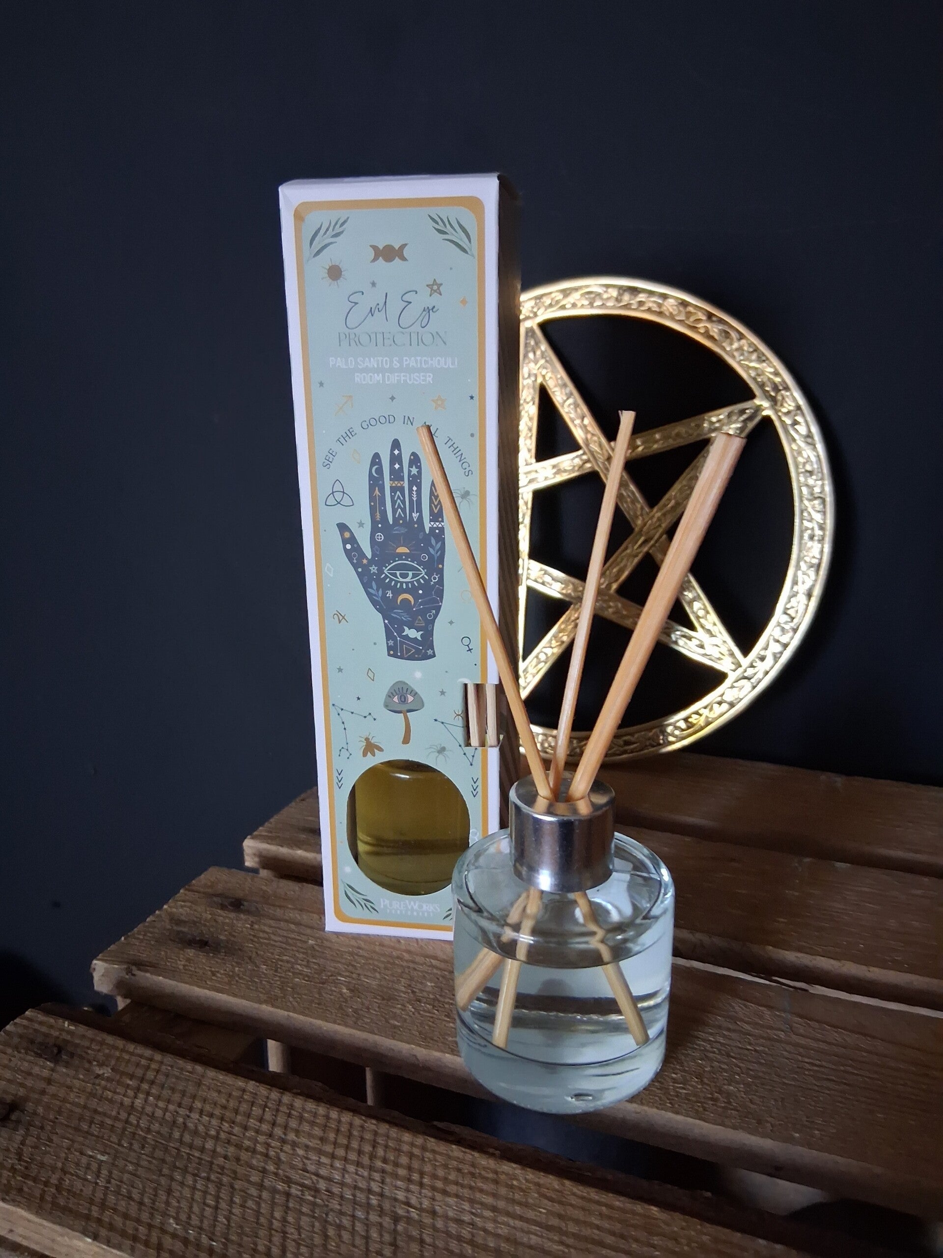 Geurstokjes Palo Santo en Patchiouli