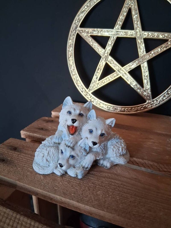 Wolf Puppy Trio