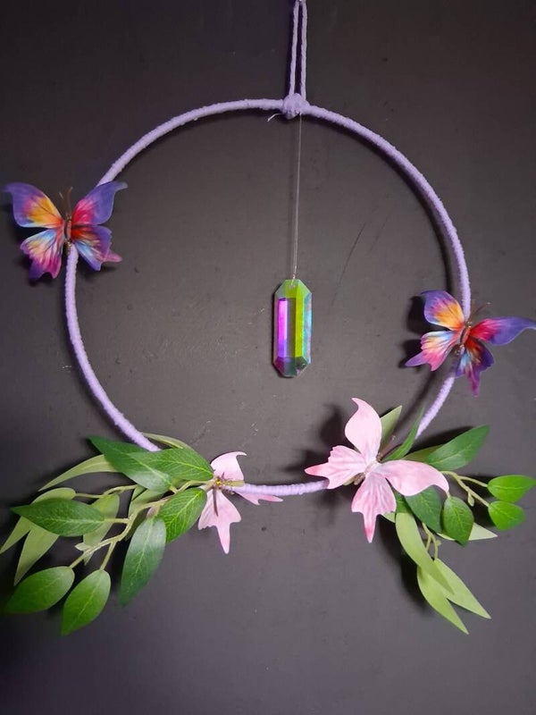 Pretty Purple Solar Ring