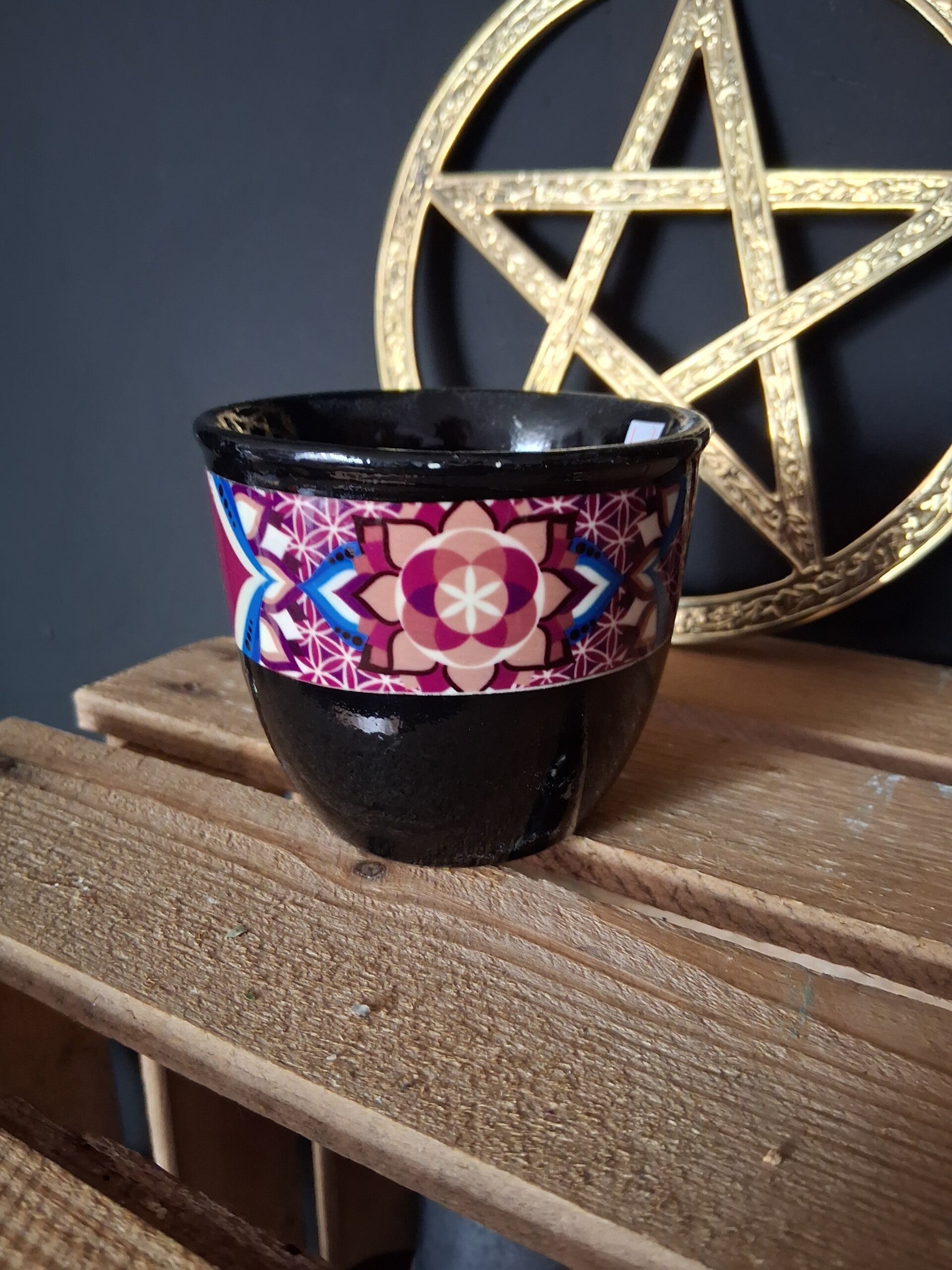 Smudge bowl Flower of Life