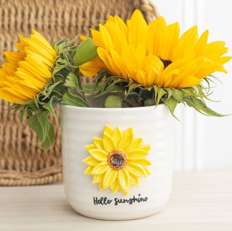 Hello Sunshine Sunflower Plantenpot