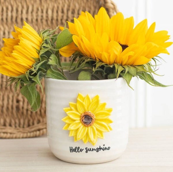 Hello Sunshine Sunflower Plantenpot