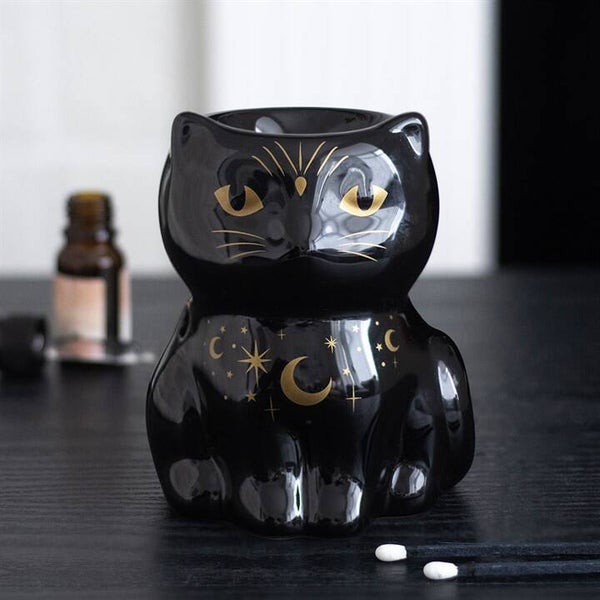Black Cat Magic Oil Burner