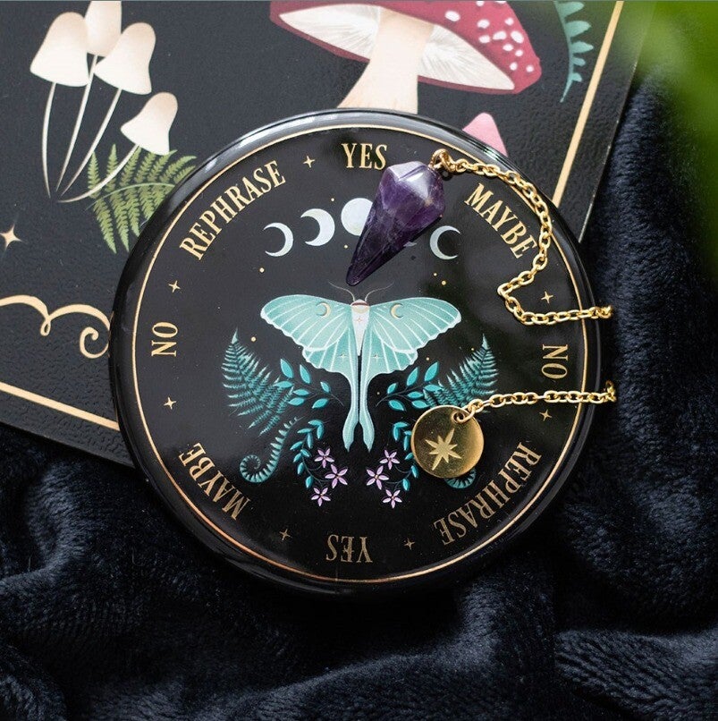 Luna Moth Pendulum Set