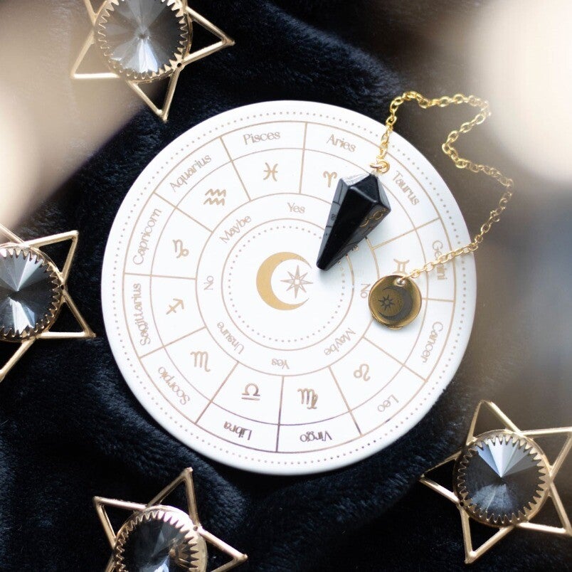 Astrology Wheel Pendel Set