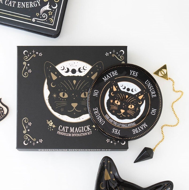 Black Cat Magick Pendelset