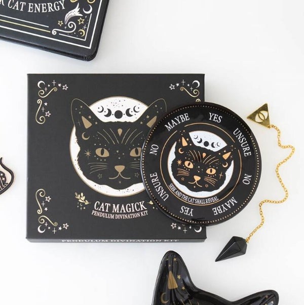 Black Cat Magick Pendelset