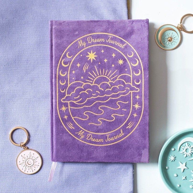 Purple Celestial Dream Journal