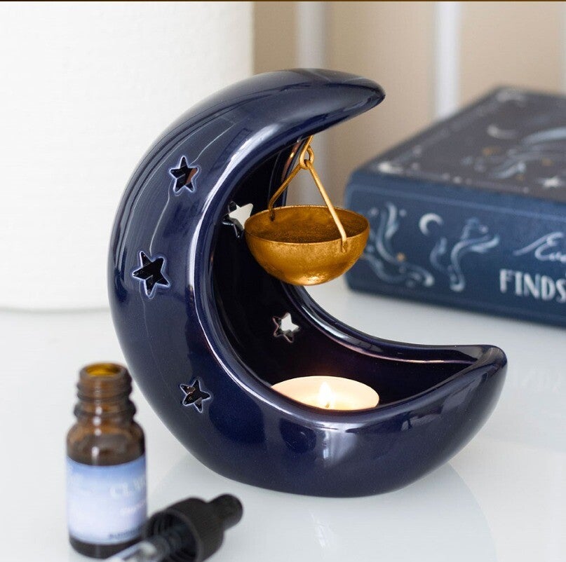 Blue Cresent Moon Waxbrander