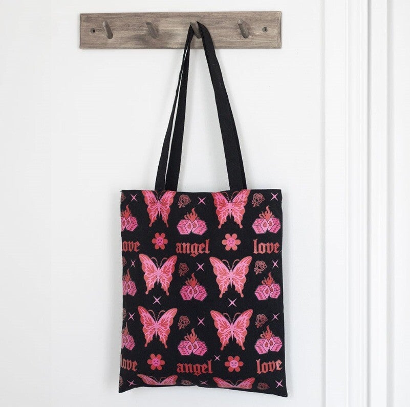 Love & Angels Tote Bag